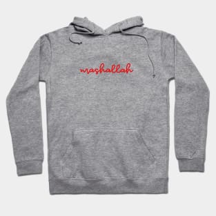 mashallah - supreme red Hoodie